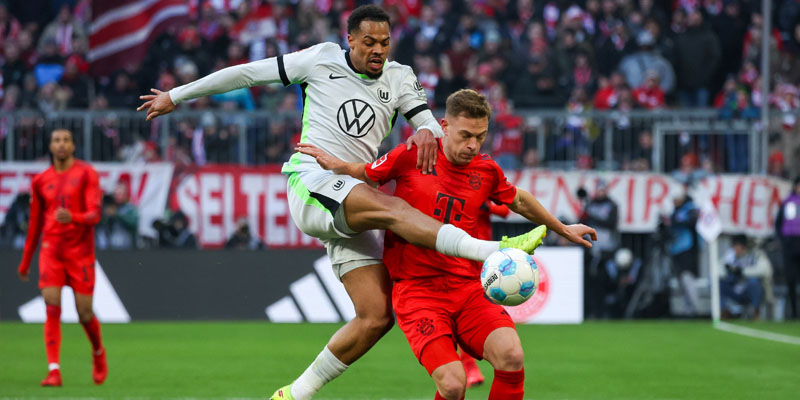 Bayern Munich vs Wolfsburg luôn diễn ra với thế trận một chiều